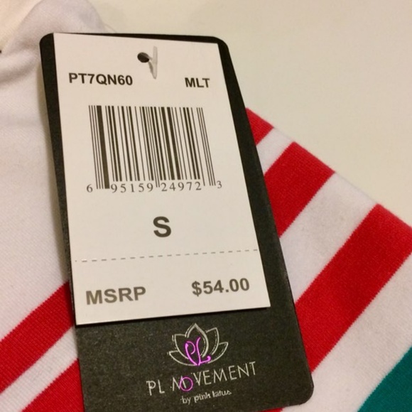 NWT Pink Lotus Yoga Shorts Small - Picture 6 of 7